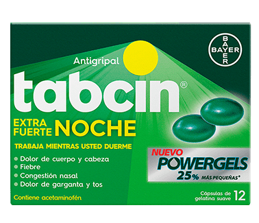 Tabcin® Extra Fuerte Noche Powergels